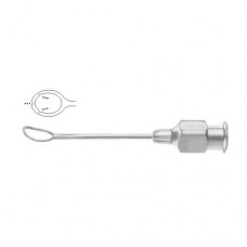Gills Aspirating Cannula Stainless Steel, Gauge - Tip Size 25 - 7 mm